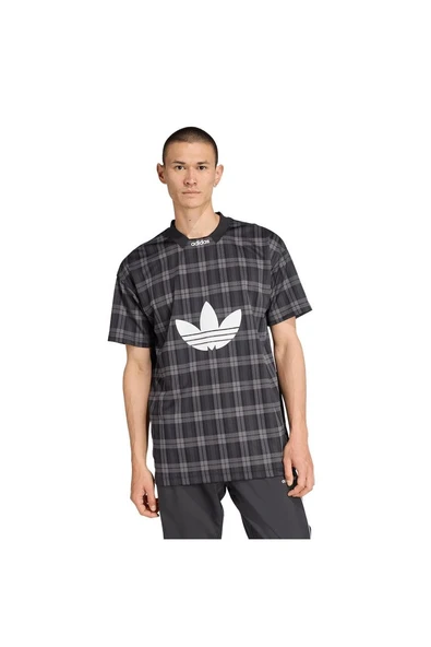 adidas Erkek  Siyah  T-shirt GRAPHIC LO TEE JV7745 - 2