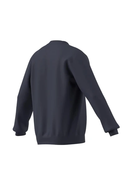 adidas Erkek  Mavi  Sweatshirt SNOW CREW KE2318 - Resim 12