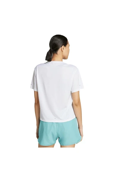 adidas Kadın Beyaz T-shirt adi365 E BL T W JN6137 - 3