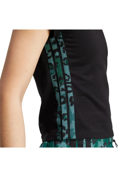 adidas  Kadın  Siyah  T-shirt W AOP TEE JM1850 - 6