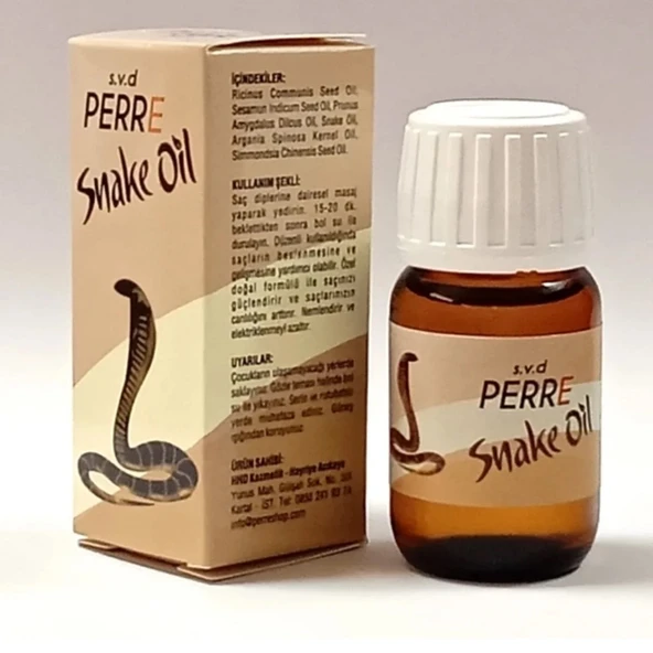 Perre Saç Bakım Yağı   Yılan Yağı 20 ml ürün görseli