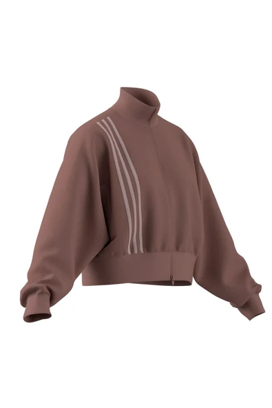 adidas Kadın  Pembe  Ceket 3 STRIPES ZIPUP JW3609 - Resim 8