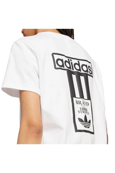 adidas Kadın Beyaz T-shirt ADIBREAK TEE JV7207 - 6