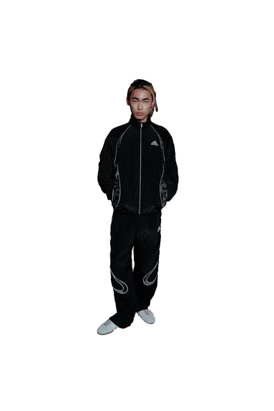 adidas Erkek  Siyah  Ceket ADILENIUM TG TT KF8519 - Resim 8