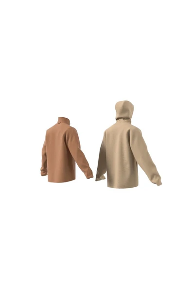 adidas  Erkek Bej  Mont MT ESS 3IN1 J JM8699 - Resim 12