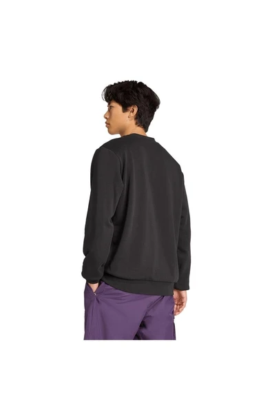 adidas Erkek  Siyah  Sweatshirt SNOW CREW KE2320 - Resim 3