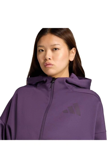 adidas Kadın  Mor  Ceket W Z.N.E. FZ KC4569 - Resim 5
