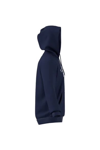 adidas  Erkek  Mavi  Sweatshirt M COLLEGIATE HD JM6428 - Resim 11