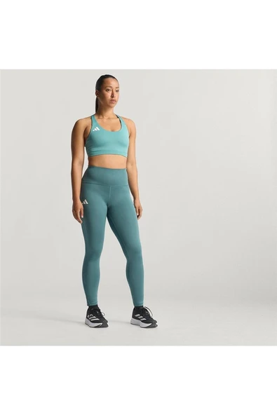 adidas  Kadın Yeşil  Tayt Adizero E 1/1 L JM8290 - Resim 9