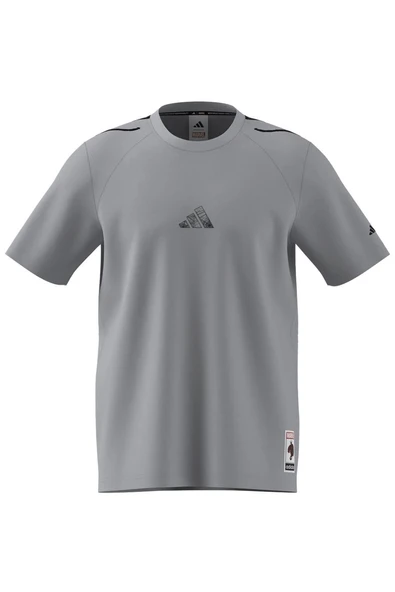 adidas  Erkek  Gri  T-shirt M T-S JL7963 - Resim 7