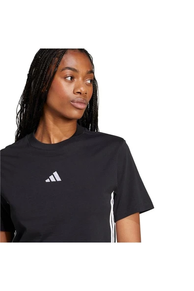 adidas  Kadın  Siyah  T-shirt W 3S SJ T JD0846 - Resim 5
