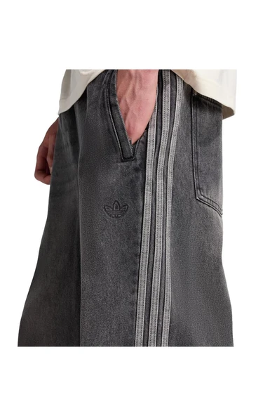 adidas Erkek  Siyah  Eşofman Altı ADILENIUM DENIM KF8543 - 5