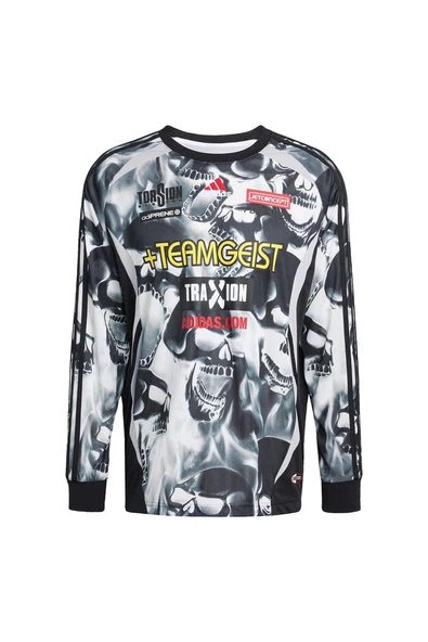 adidas  Erkek Siyah  Sweatshirt AOP LS JERSEY KG2680 ürün görseli 1