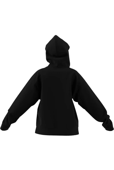 adidas Kadın  Siyah  Sweatshirt W ALL SZN HL HD JX4346 - Resim 10