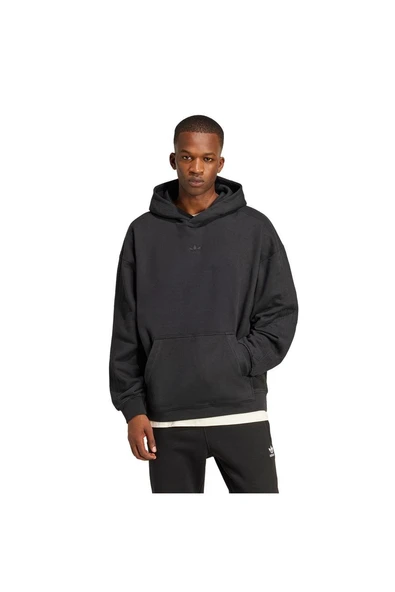 adidas Erkek  Siyah  Sweatshirt P ESS HD JC9572 - Resim 2