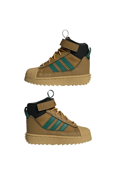 adidas Bebek  Kahverengi  Bot SUPERSTAR WINTER TREK I JQ0341 - 10
