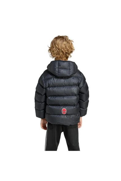 adidas  Çocuk  Siyah  Ceket LK MRVL SM JKT JM0810 - Resim 3