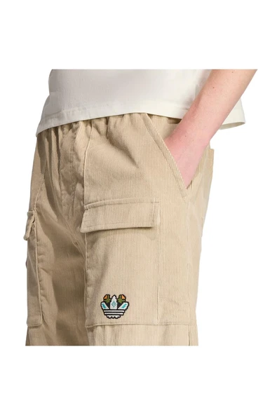 adidas Erkek  Kahverengi  Eşofman Altı GRAPHIC REG PT JY3005 - Resim 5