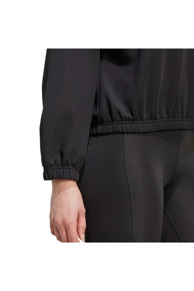 adidas Kadın  Siyah  Sweatshirt MOTION ES COVER JM4488 - Resim 6