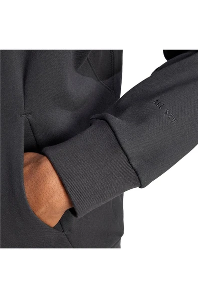 adidas Erkek  Siyah  Ceket M A SZN FT FZ JI6361 - Resim 5