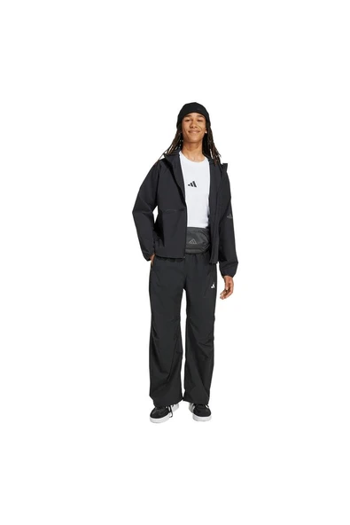 adidas  Erkek  Siyah  Ceket M MYSHELTER WND JM3936 - Resim 4