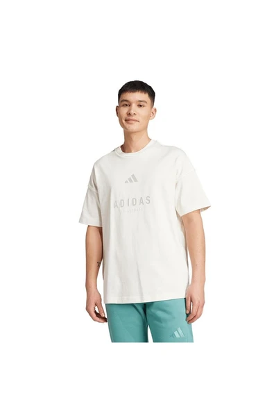 adidas  Erkek  Beyaz  T-shirt M A SZN G T JL6552 - Resim 2