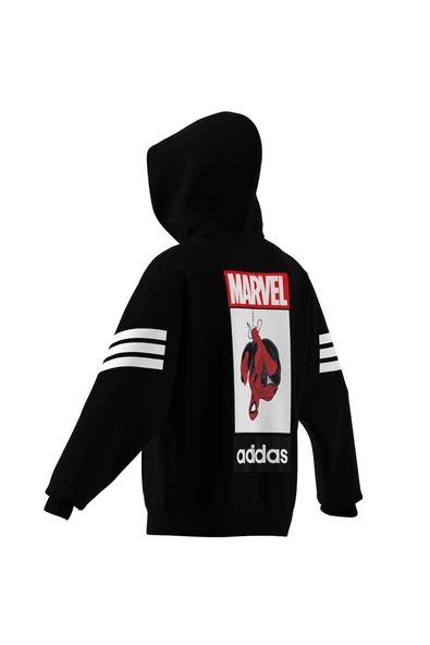 adidas Erkek  Siyah  Sweatshirt M HOO JL7974 - Resim 12
