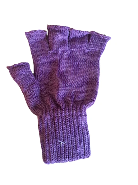 Tiriko Kadın Kesik Eldiven Mor - Resim 3