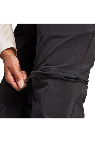 adidas Kadın  Siyah  Eşofman Altı W MT ZIP OFF P IZ3322 - Resim 7