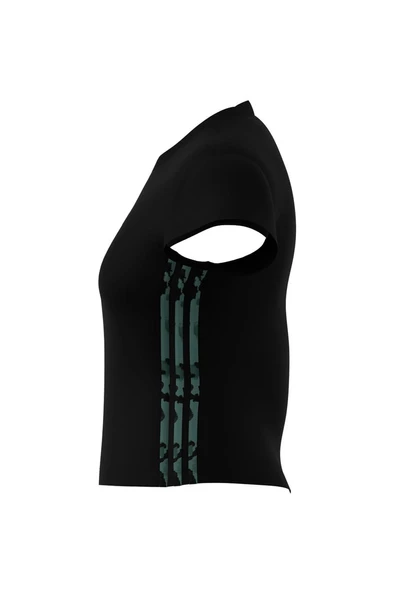 adidas  Kadın  Siyah  T-shirt W AOP TEE JM1850 - 12