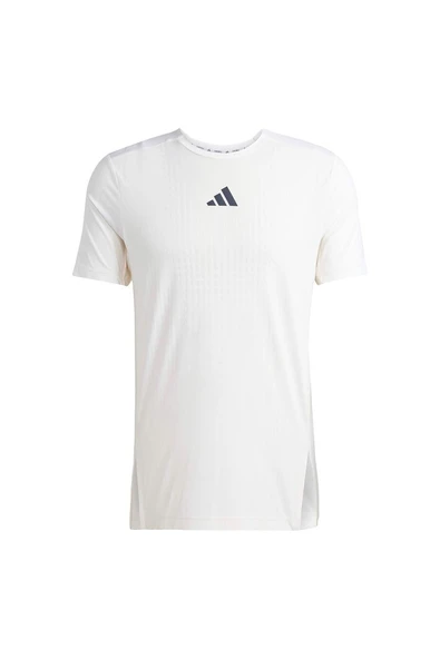 adidas Erkek  Beyaz  T-shirt AIRCHILL TEE JE5747 ürün görseli 1