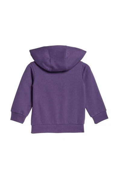 adidas Bebek  Mor  Eşofman HOODIE SET JY4867 - Resim 6