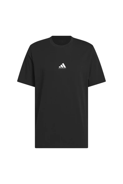 adidas  Erkek Siyah  T-shirt BB FOUND TEE JX0083 ürün görseli 1