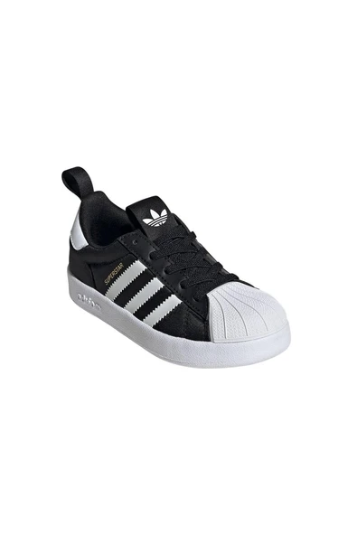 adidas Çocuk  Siyah  Sneaker ADIFOM SUPERSTAR 360 C IH3503 - Resim 6