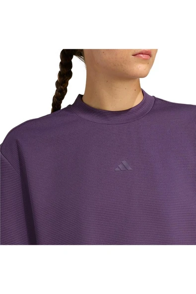 adidas  Kadın Mor  T-shirt MOTION  T-SHIRT JM4478 - 5