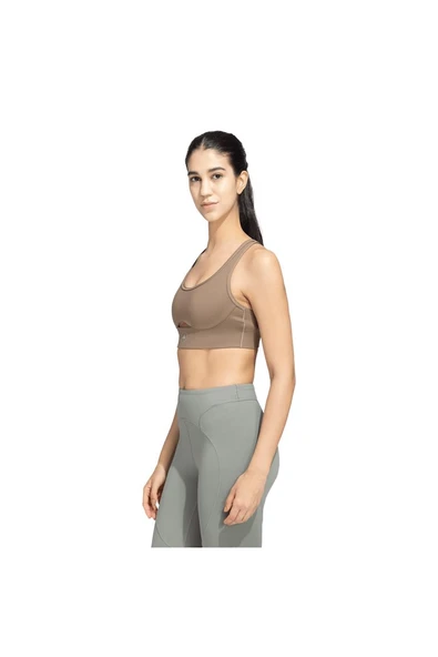 adidas Kadın  Kahverengi  Sporcu Sütyeni aSMC TST BRA JW1996 - Resim 6