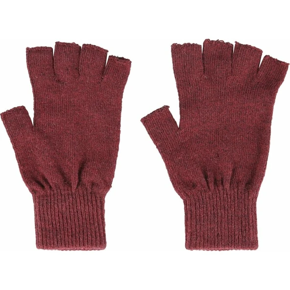 Tiriko Kadın Kesik Eldiven Bordo - 6