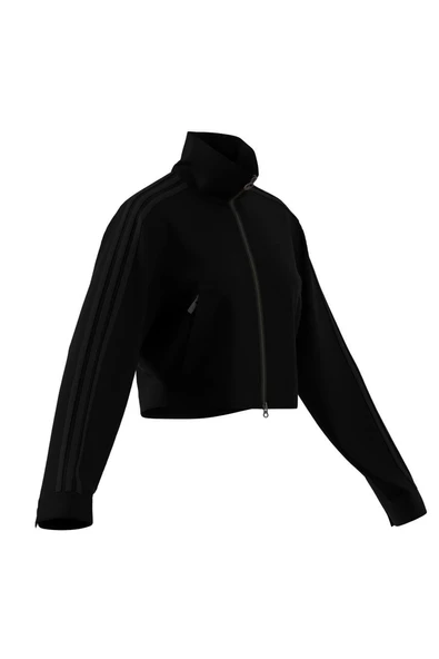 adidas Kadın  Siyah  Ceket FB CROP TT JW7267 - Resim 9