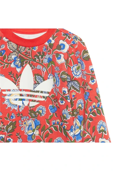 adidas  Bebek Kırmızı  Eşofman CREW SET JY3018 - 4