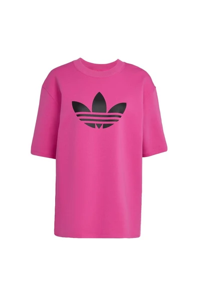 adidas Kadın  Pembe  T-shirt SPACER TRF TEE JV7224