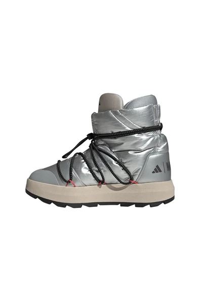 adidas Kadın  Gümüş  Bot ADIDAS X MOONBOOT ACE JQ7849 - Resim 5