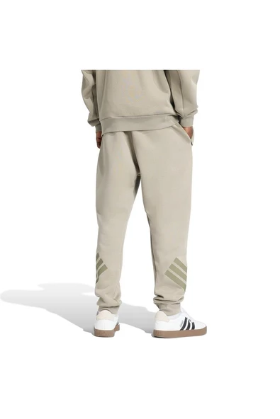 adidas Erkek  Yeşil  Eşofman Altı M FI 3S PT JW7093 - 3