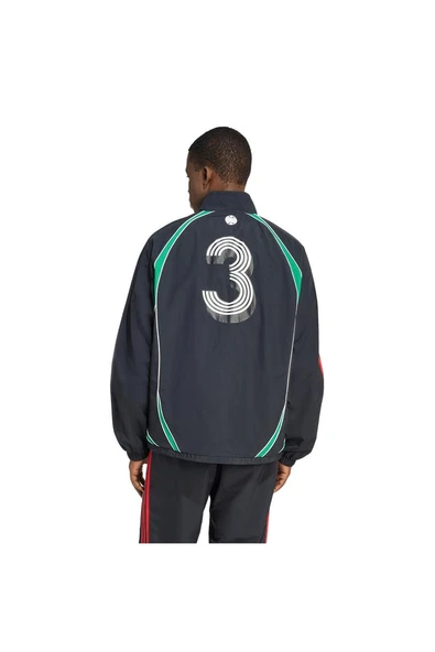 adidas Erkek  Siyah  Ceket GFX TRACK TOP KG5078 - Resim 3