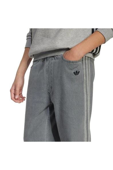 adidas Çocuk  Çok renkli  Eşofman Altı DENIM PANTS JV7802 - Resim 5