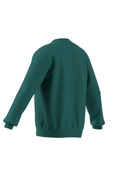 adidas  Erkek Yeşil  Sweatshirt SNOW CREW KE2319 - Resim 9