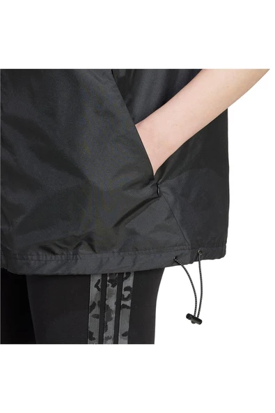 adidas  Kadın Siyah  Polo T-shirt W STADIUM COVER JL6889 - 6