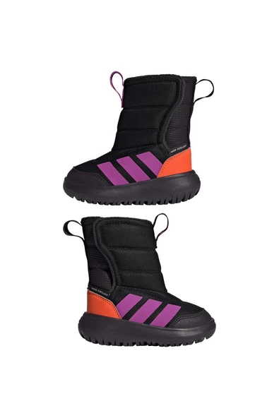 adidas Bebek  Siyah  Bot Winterplay I JS4080 - Resim 11