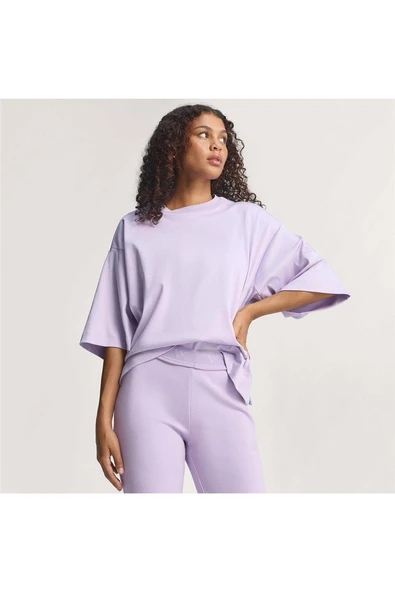 adidas Kadın Mor T-shirt W ALL SZN SL T JW5069 - 7