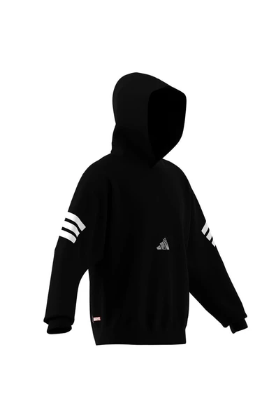 adidas Erkek  Siyah  Sweatshirt M HOO JL7974 - Resim 8
