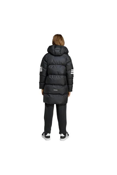 adidas  Çocuk Siyah  Mont J FI 3S PARKA JW2478 - Resim 3